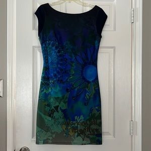 Blue Desigual dress -